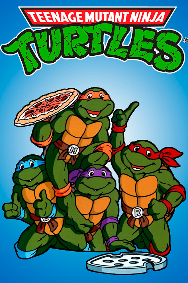 Poster de la Caricatura: Las Tortugas Ninja