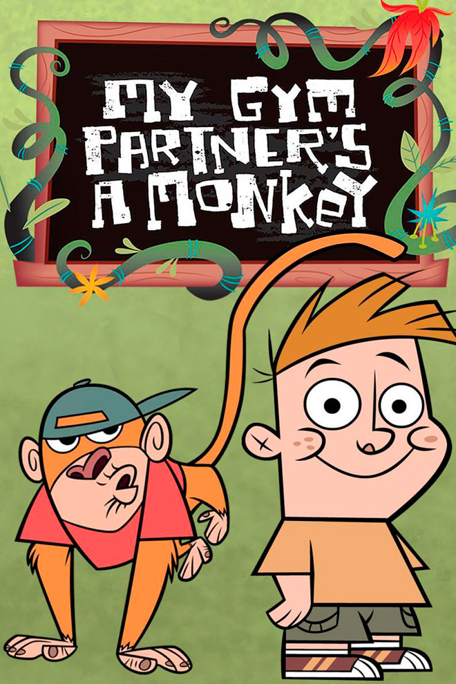 Poster de la Caricatura: Mi compañero de Clase es un Mono