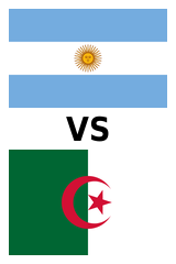 Argentina vs. Argelia