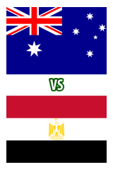 Australia-Egipto