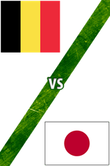 Bélgica vs. Japón