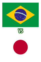 Brasil vs. Japón