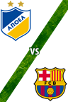 APOEL Nicosia vs. Barcelona