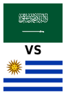 Arabia Saudita vs. Uruguay