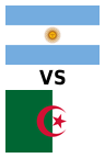 Argentina vs. Argelia