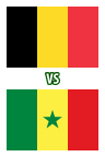 Bélgica vs. Senegal