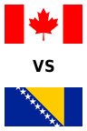 Canadá vs. Bosnia y Herzegovina