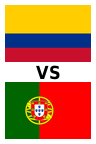 Colombia vs. Portugal