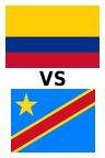 Colombia vs. República Democrática del Congo