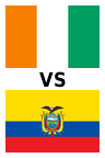 Costa de Marfil vs. Ecuador