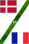 Dinamarca vs. Francia