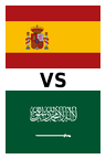 España vs. Arabia Saudita