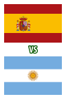 España vs. Argentina