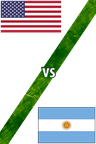 Estados Unidos vs. Argentina