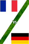Francia vs. Alemania