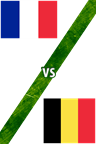 Francia vs. Bélgica