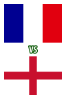 Francia vs. Inglaterra