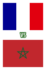 Francia vs. Marruecos