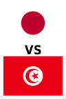 Japón vs. Túnez