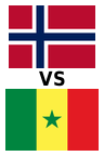 Noruega vs. Senegal