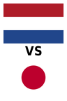 Países Bajos vs. Japón
