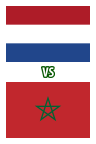 Países Bajos vs. Marruecos