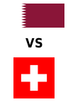 Qatar vs. Suiza