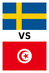 Suecia vs. Túnez