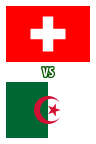 Suiza vs. Argelia