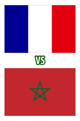 Francia vs. Marruecos
