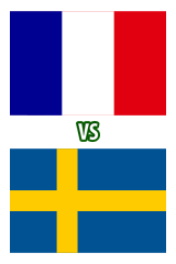 Francia vs. Suecia