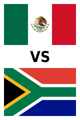 México vs. Sudáfrica