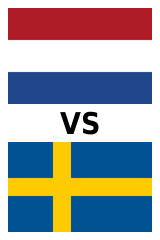 Países Bajos vs. Suecia