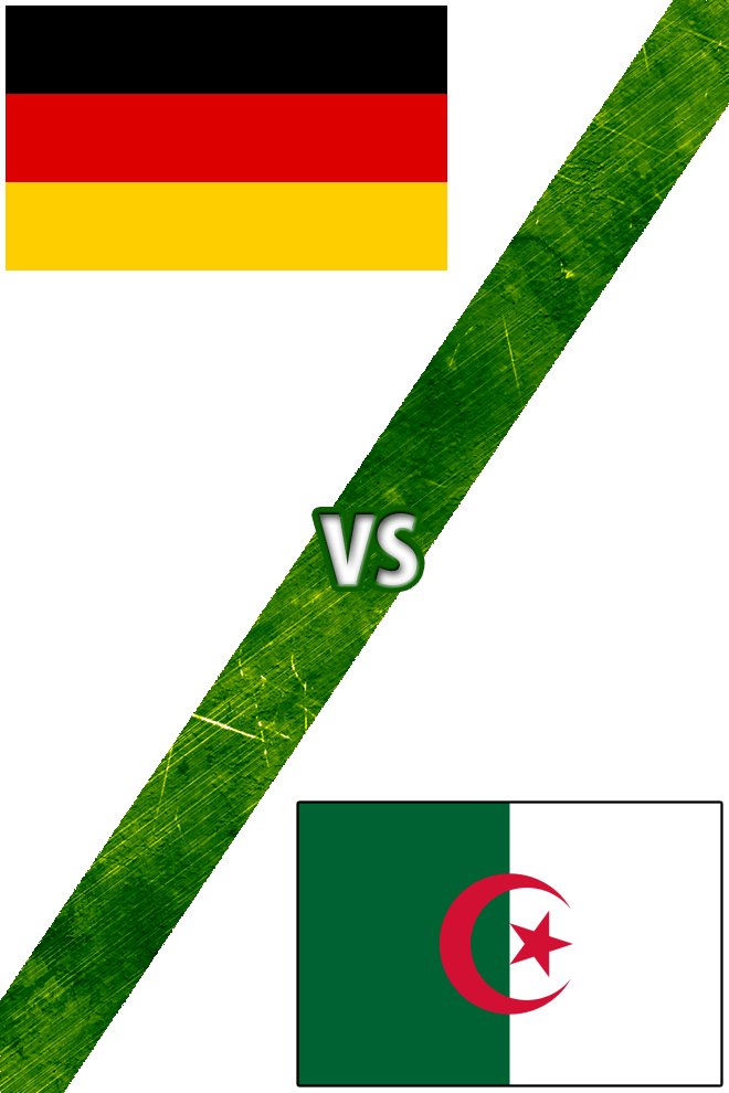 Poster del Deporte: Alemania vs. Argelia
