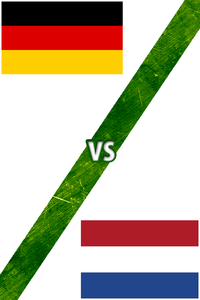 Poster del Deporte: Alemania vs. Holanda