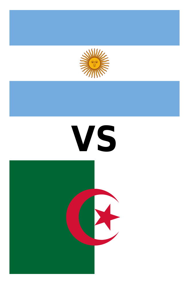 Poster del Deporte: Argentina-Argelia
