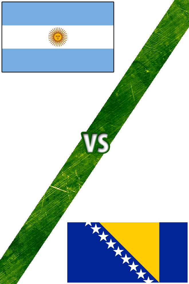 Poster del Deporte: Argentina Vs. Bosnia-Herzegovina