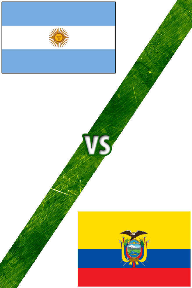Poster del Deporte: Argentina vs. Ecuador
