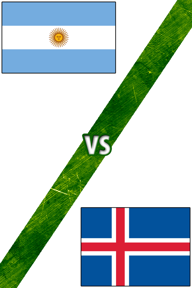 Poster del Deporte: Argentina vs. Islandia