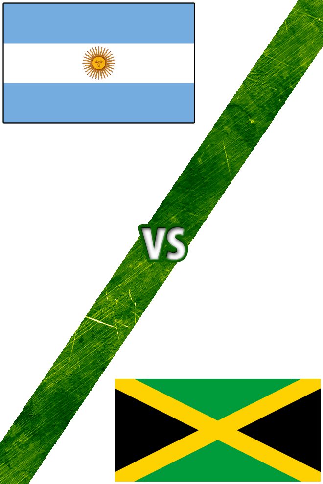 Poster del Deporte: Argentina vs. Jamaica
