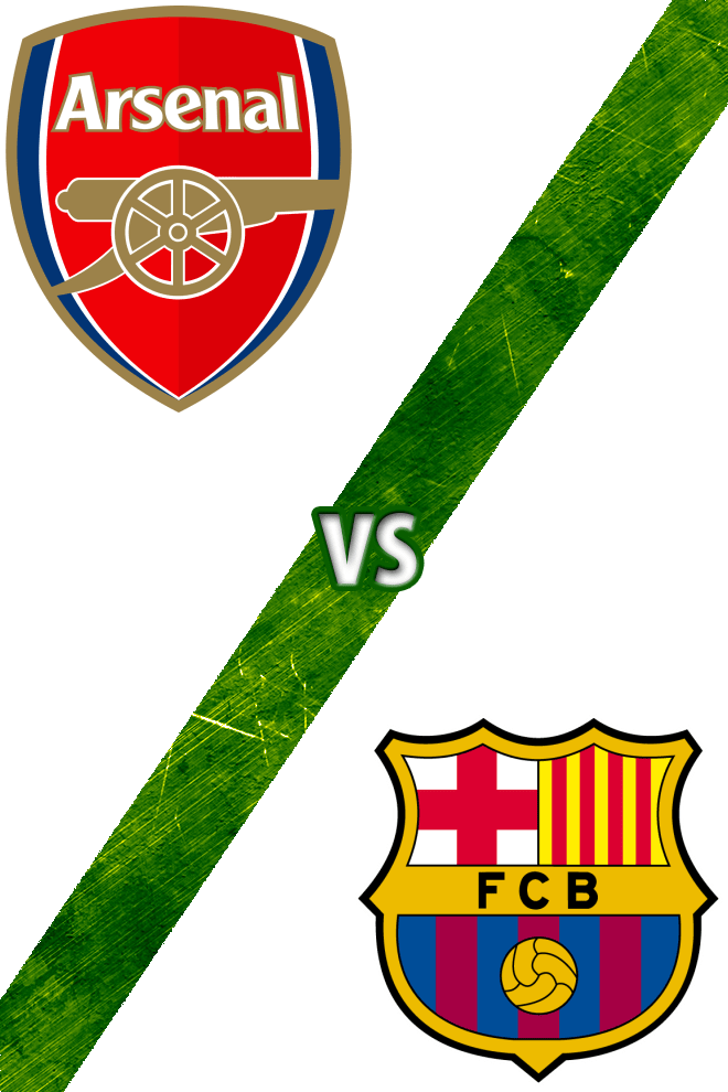 Poster del Deporte: Arsenal vs. Barcelona