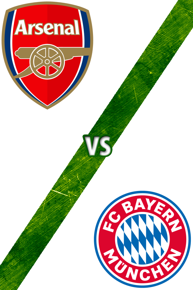 Poster del Deporte: Arsenal Vs. Bayern Múnich