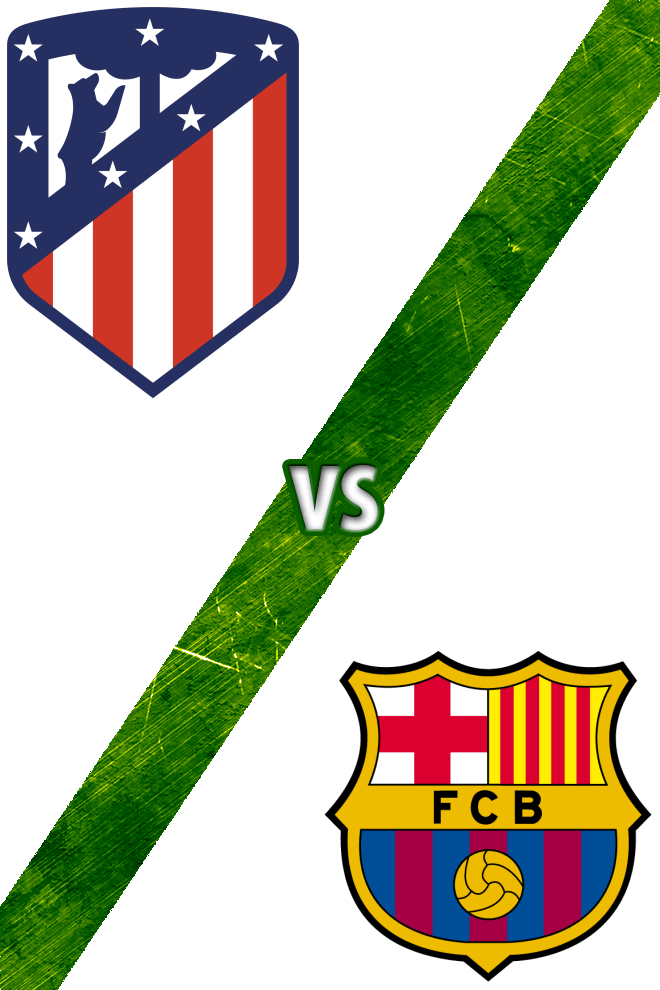 Poster del Deporte: Atlético de Madrid vs. Barcelona