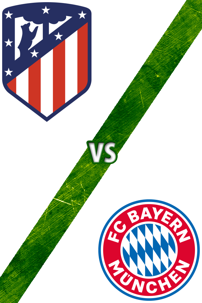 Poster del Deporte: Atlético de Madrid vs. Bayern Múnich