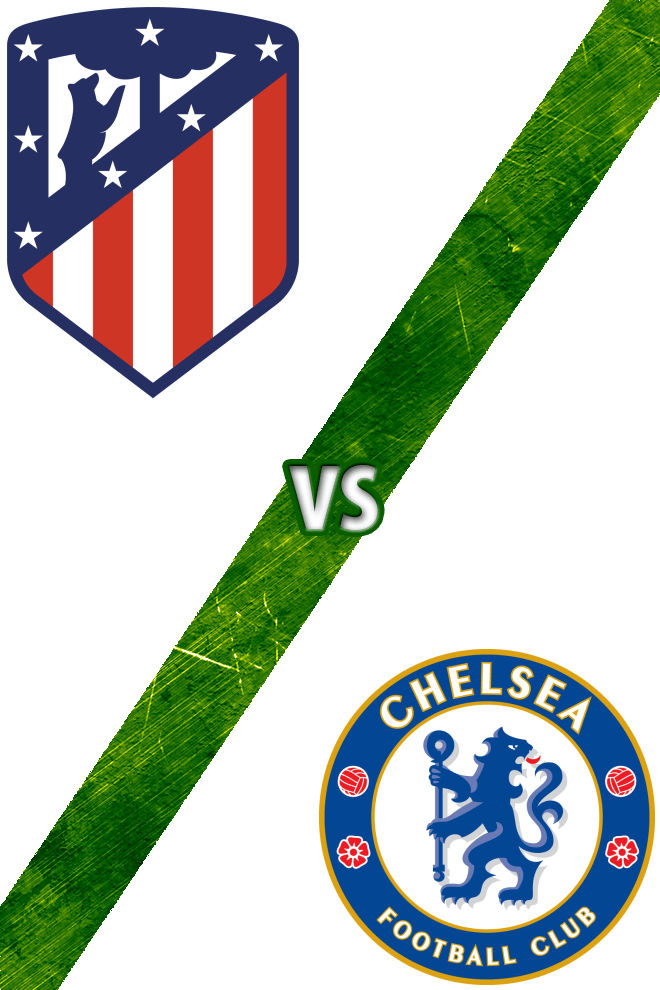 Poster del Deporte: Atlético de Madrid Vs. Chelsea