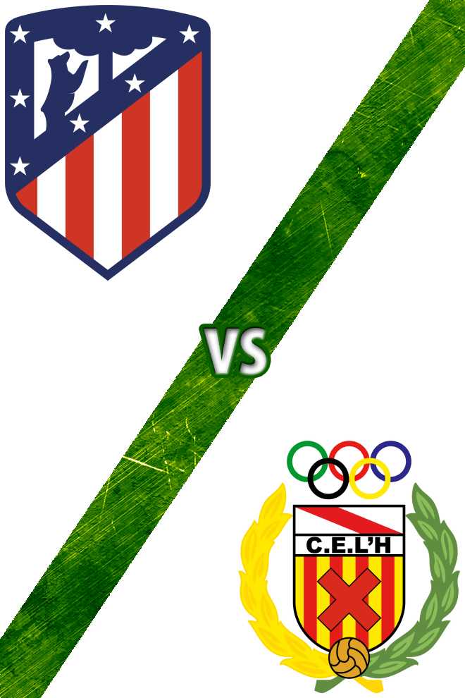 Poster del Deporte: Atlético de Madrid vs. Hospitalet