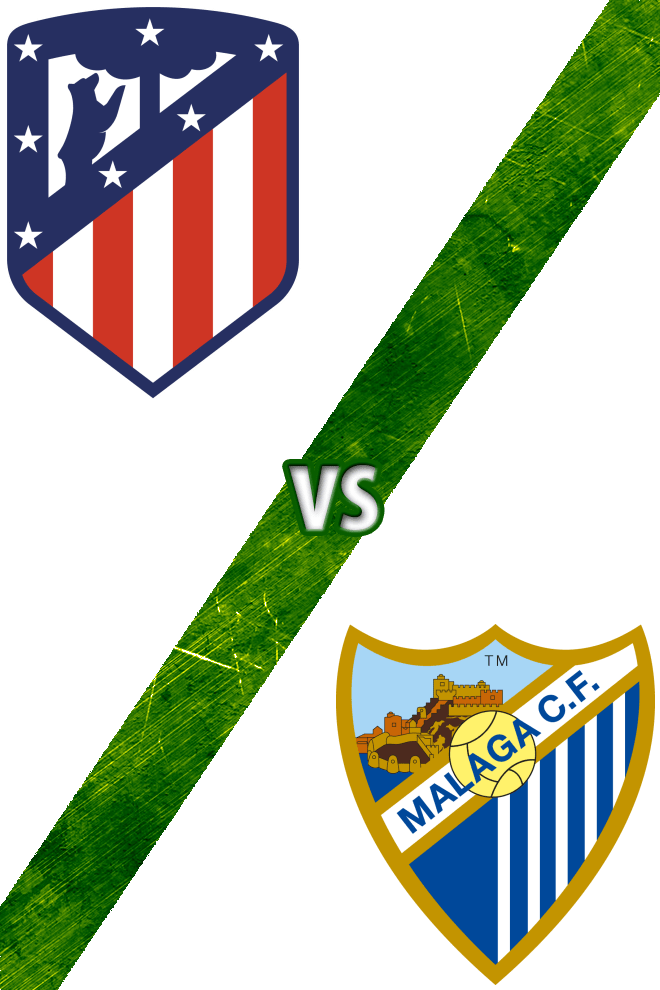 Poster del Deporte: Atlético de Madrid vs. Málaga