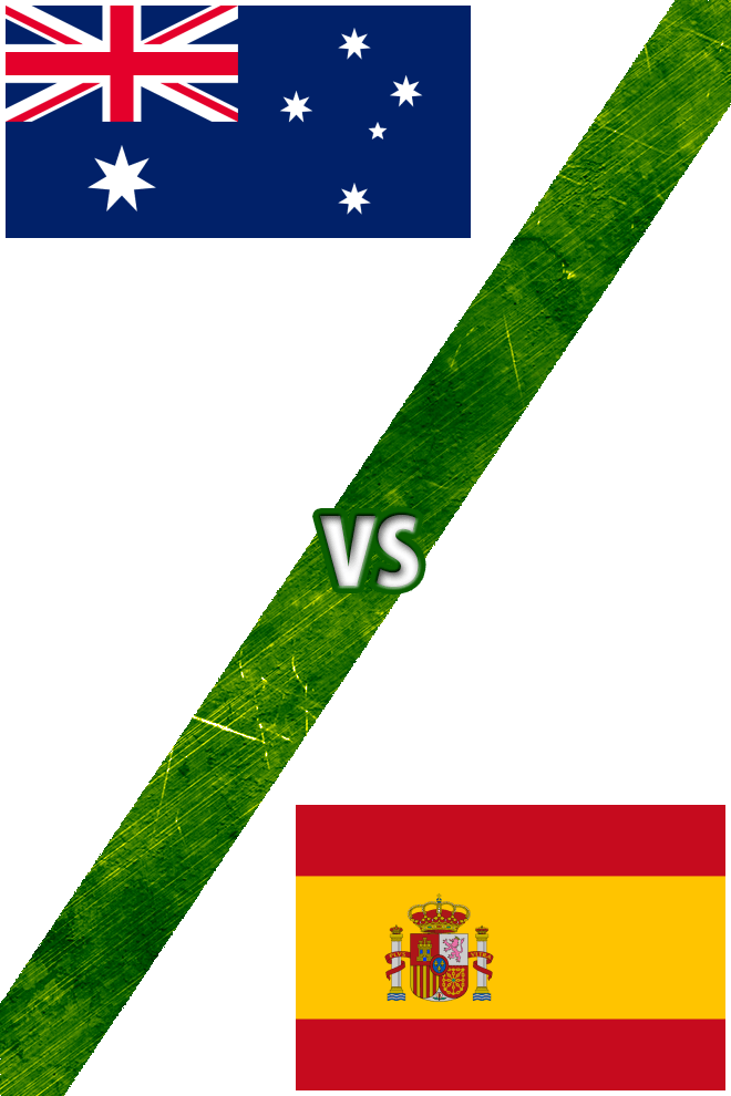Poster del Deporte: Australia Vs. España