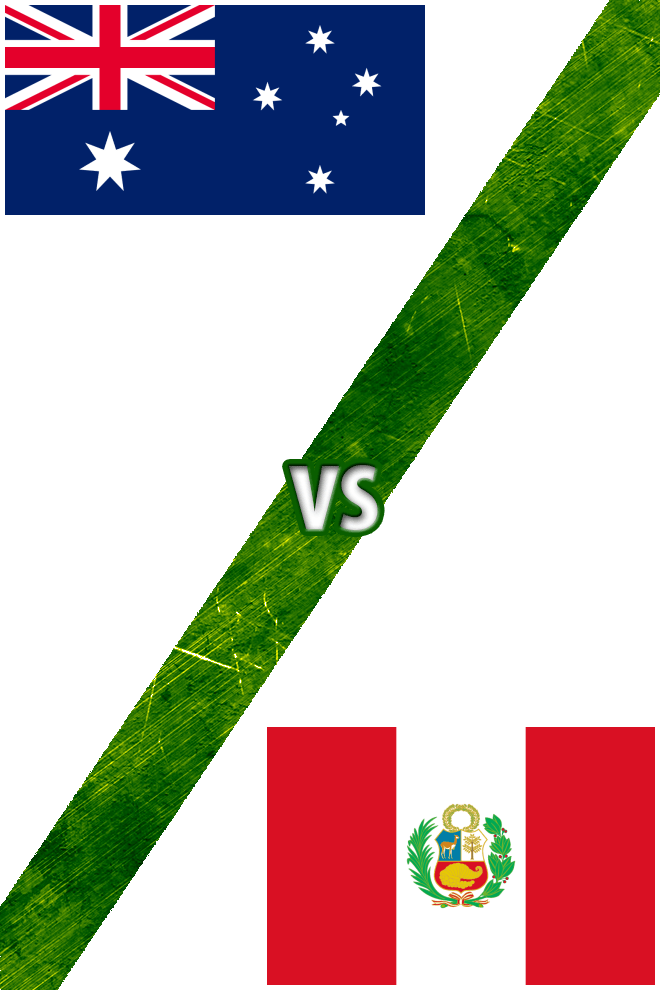 Poster del Deporte: Australia vs. Perú
