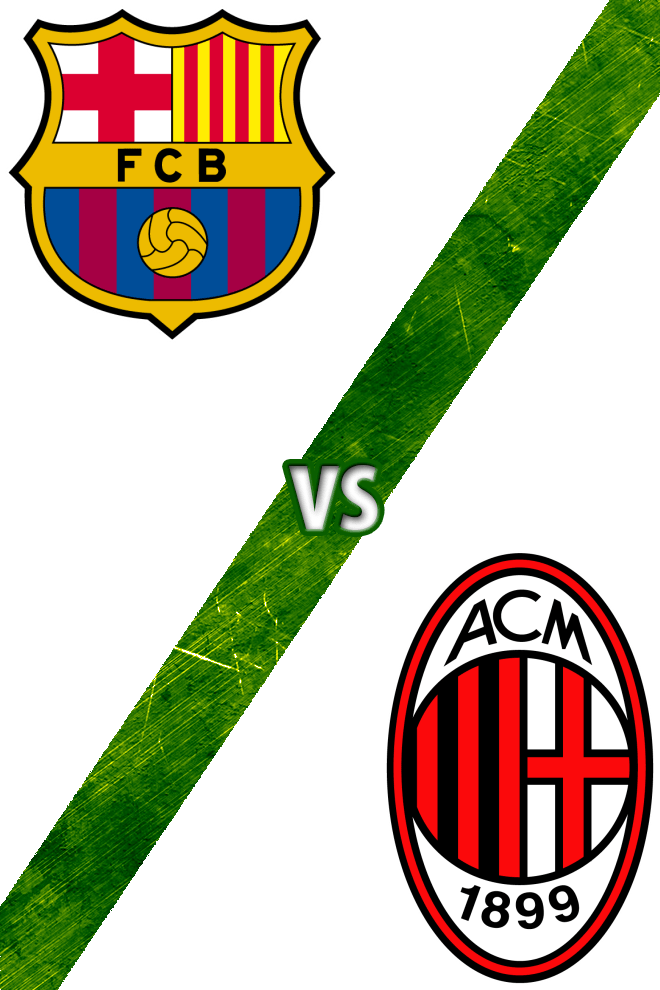 Poster del Deporte: Barcelona Vs. AC Milan
